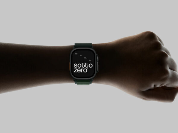 Apple Watch Ultra Mockup on a Wrist – Minimalist Scene