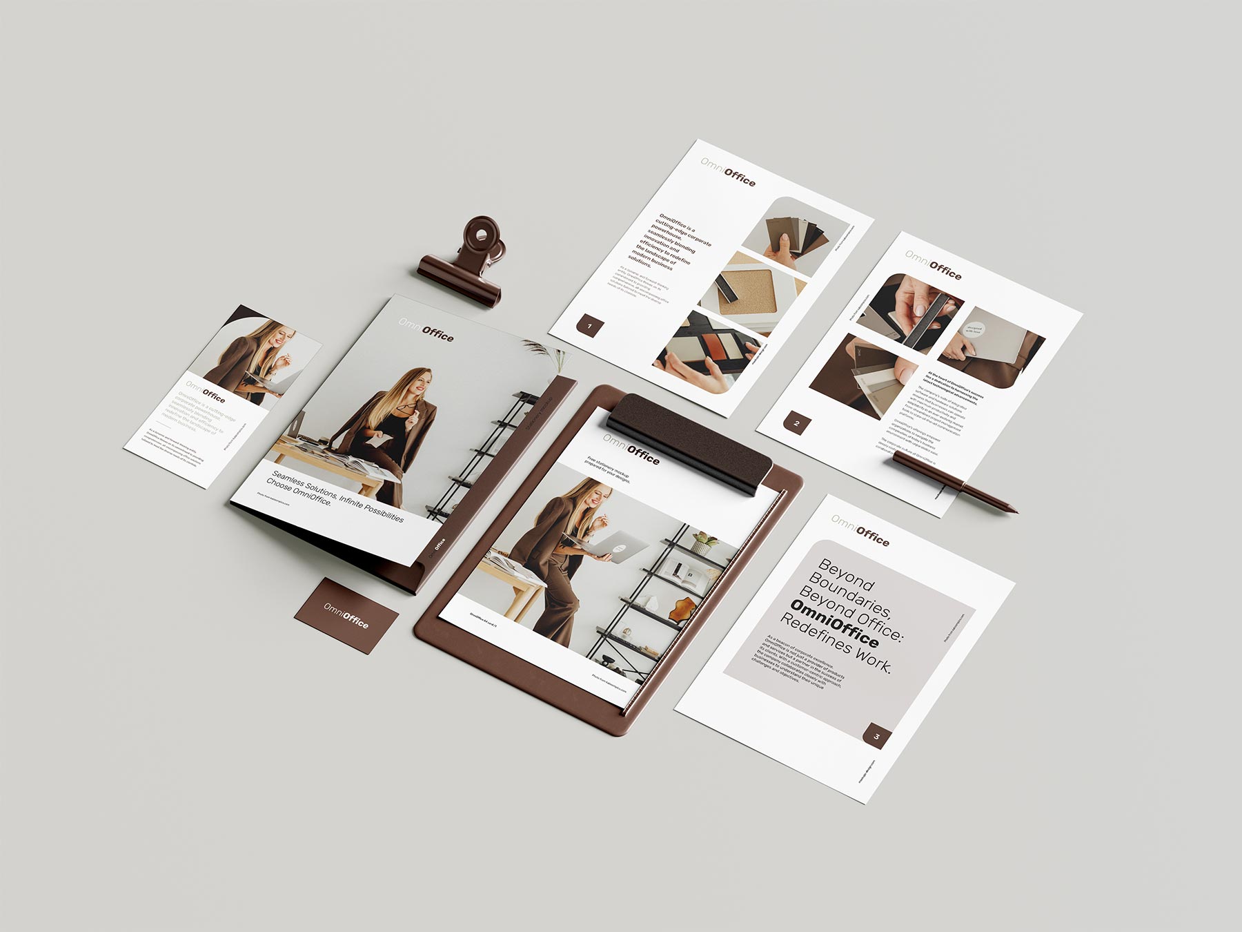 Brand Identity Stationery Mockup