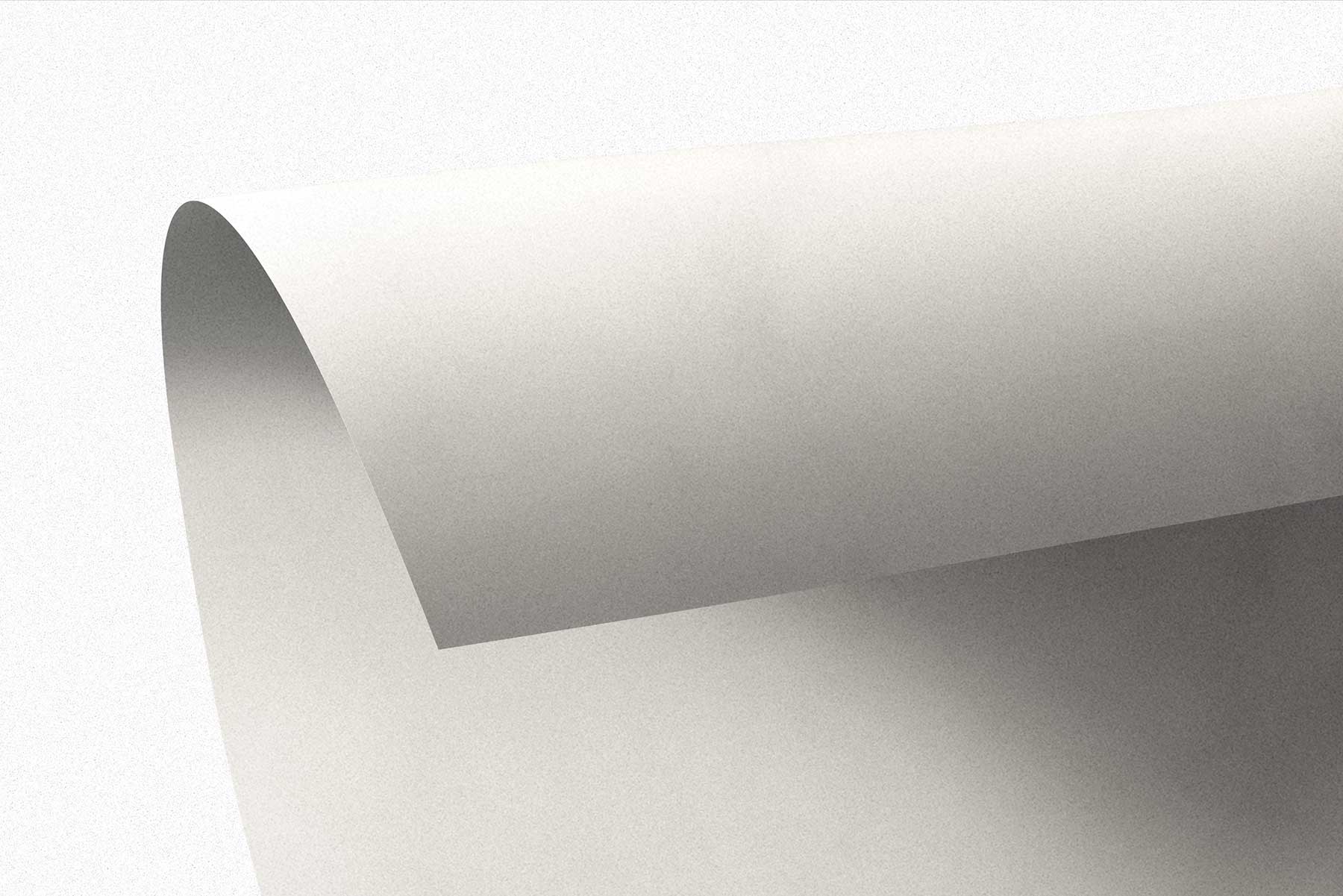 Close-Up Paper Logo Free Mockup