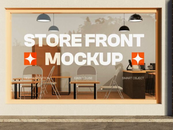 Store Front Free Mockup