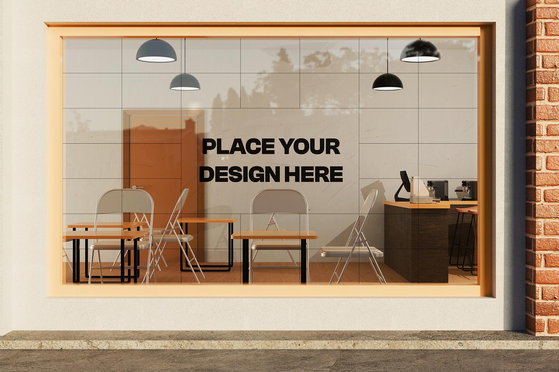 Store Front Free Mockup